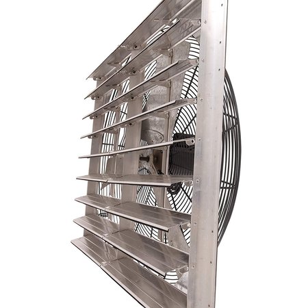 HESSAIRE 36" Shutter Fan, 8860 CFM 36SF8N370